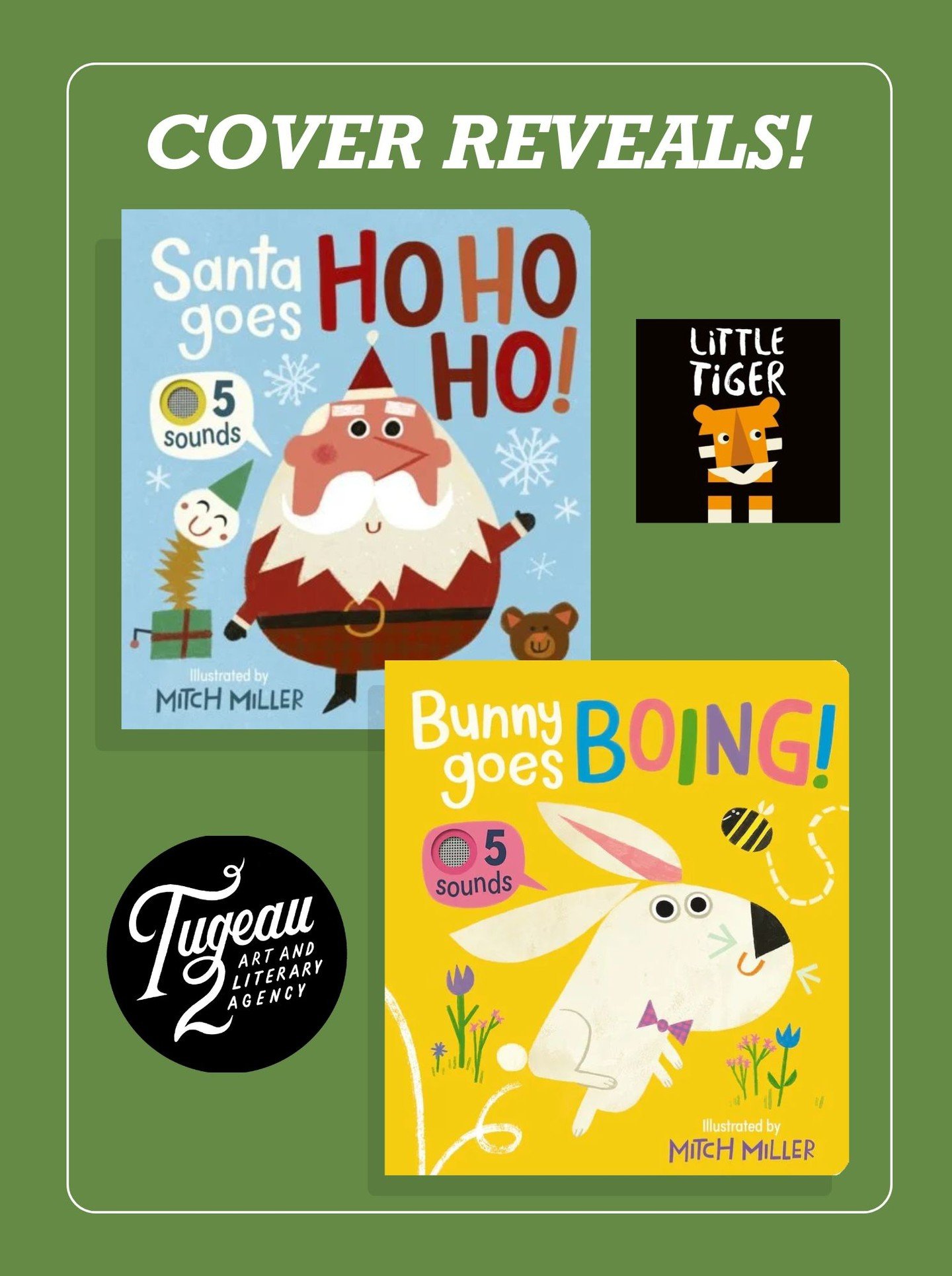 SANTA GOES HO HO HO!

A funny Christmas sound book for children ages 2-5, the second in a brand-new series!

Santa goes through the naughty list.
Santa goes down the chimney.
Santa goes&hellip;Ho Ho Ho!

Five favorite winter characters are waiting to