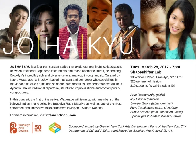 JO | HA | KYU ft. Brooklyn Raga Massive