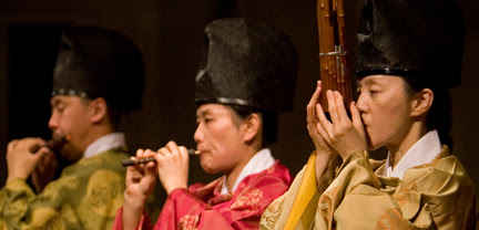Left to right: Takeshi Sasamoto, Hitomi Nakamura and Mayumi Miyata