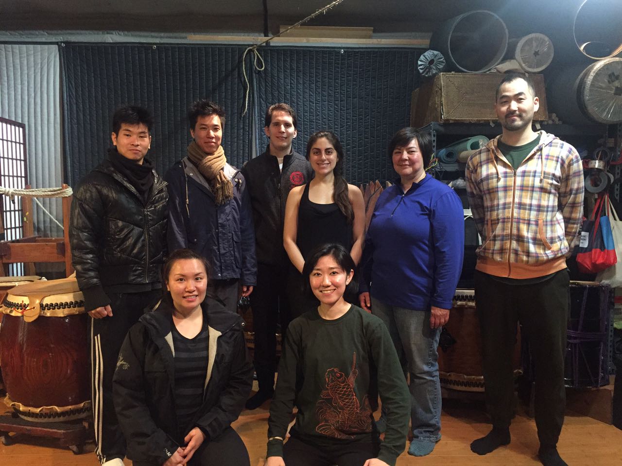 Jun and Thomas on the left. © Thomas Shiroto
