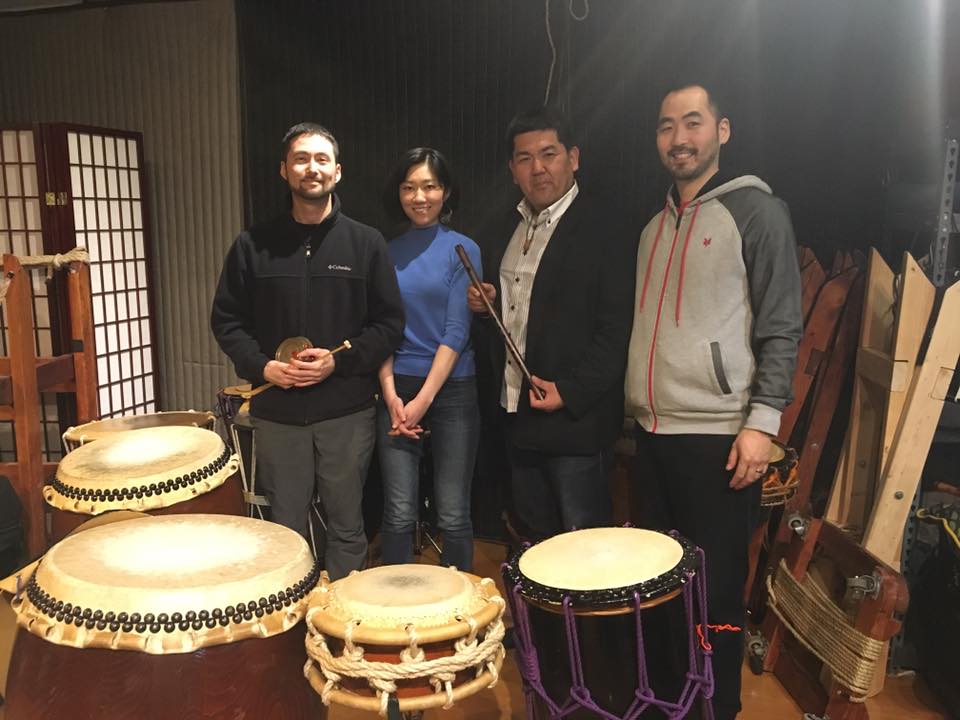 From left: Eien, Fumi, Bunta, and myself © Bunta Sato