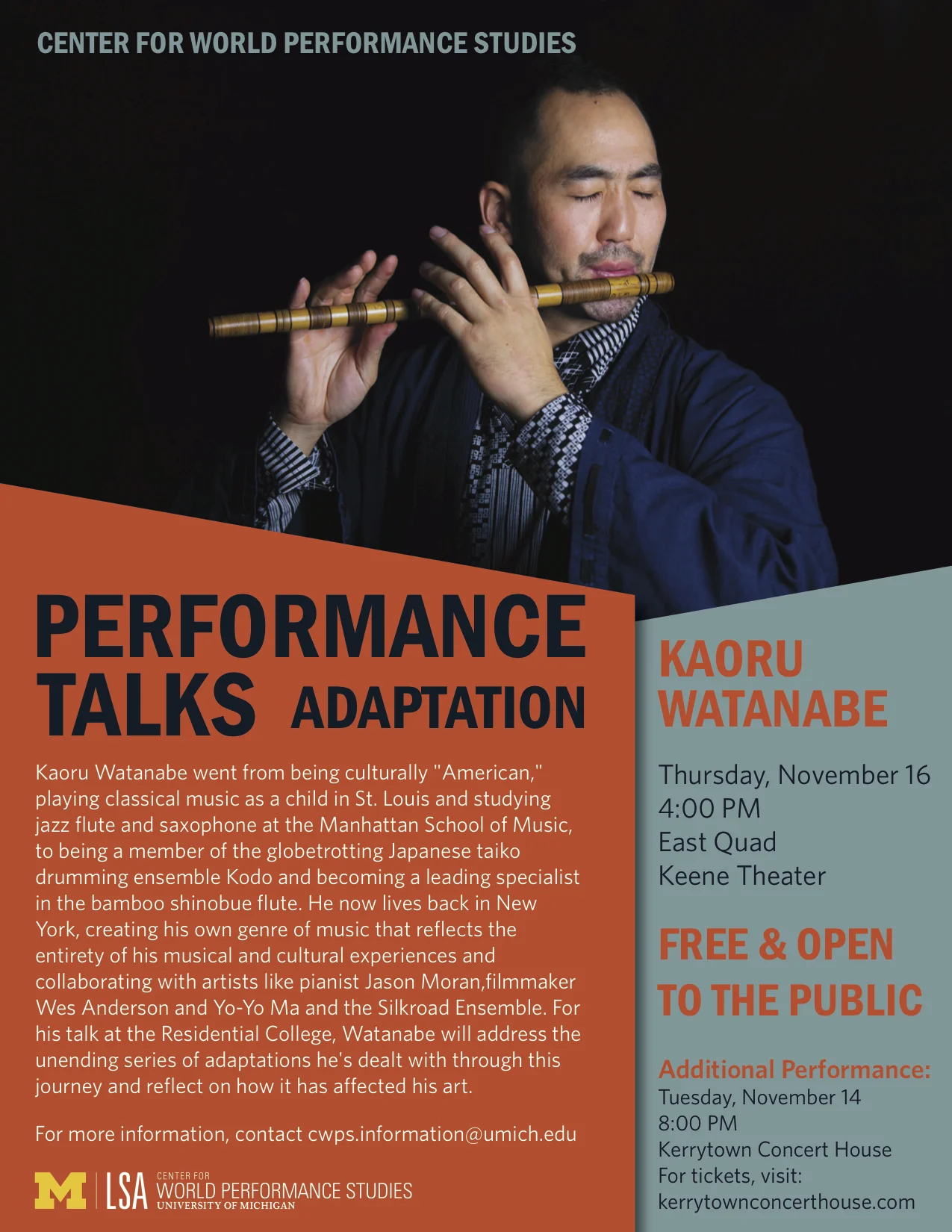 Performance Talks - Adaptation