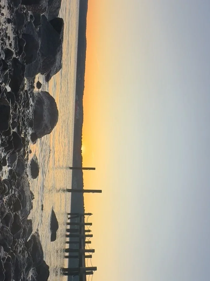 Part 2: The Funeral!

Less than an hour after hearing mom had passed Yurie and I walked down to the river to watch the sun rise over the Hudson.