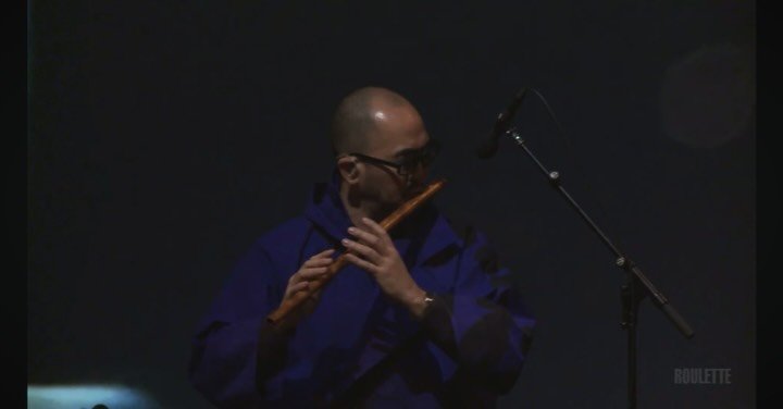 Some excerpts from last night

Please watch the whole video captured beautifully by the wonderful folks at Roulette at the link in my bio

I loved playing with Satoshi again after all these years. One rehearsal during soundcheck and he understood exa