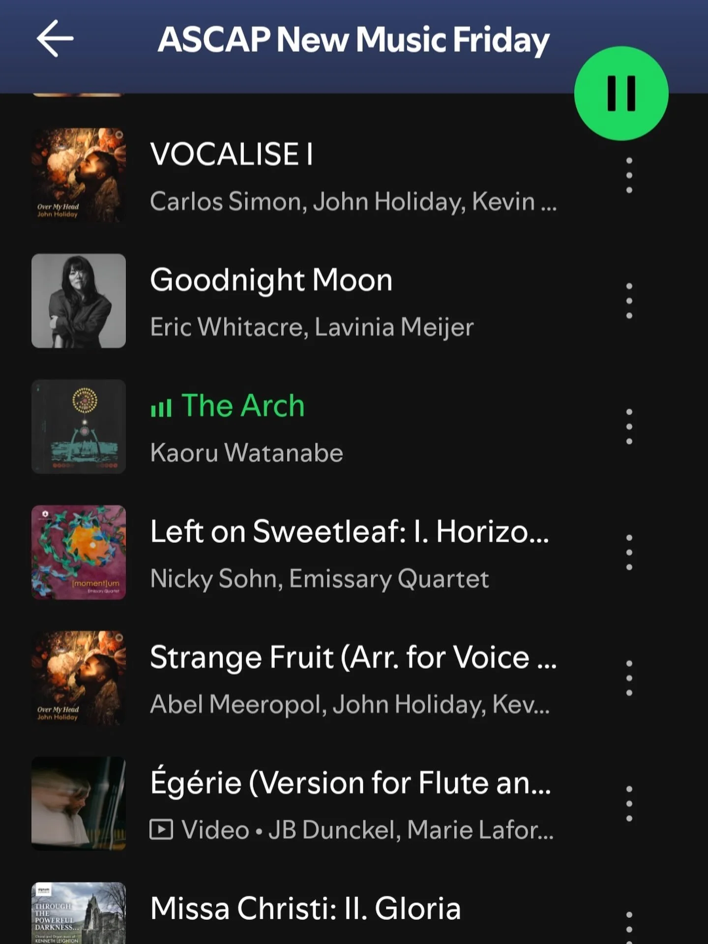 The Arch is being featured on ASCAP&rsquo;s New Music Friday playlist until tomorrow!

@ascapfoundation @newamrecords @figure8recording @miyamotounosuke #shinobue #koto #harp #taiko