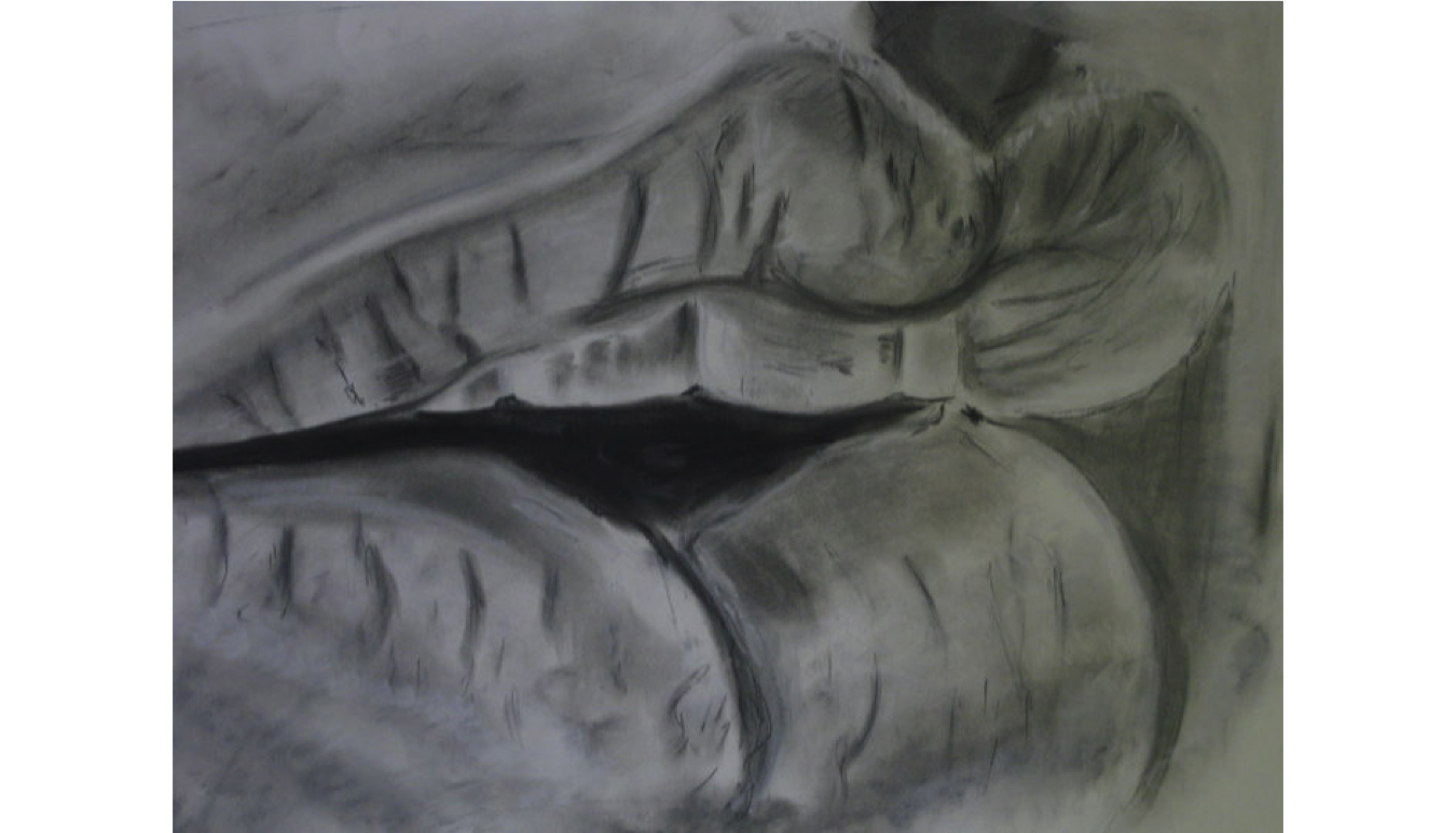 "Notice" (Chalk Pastel)