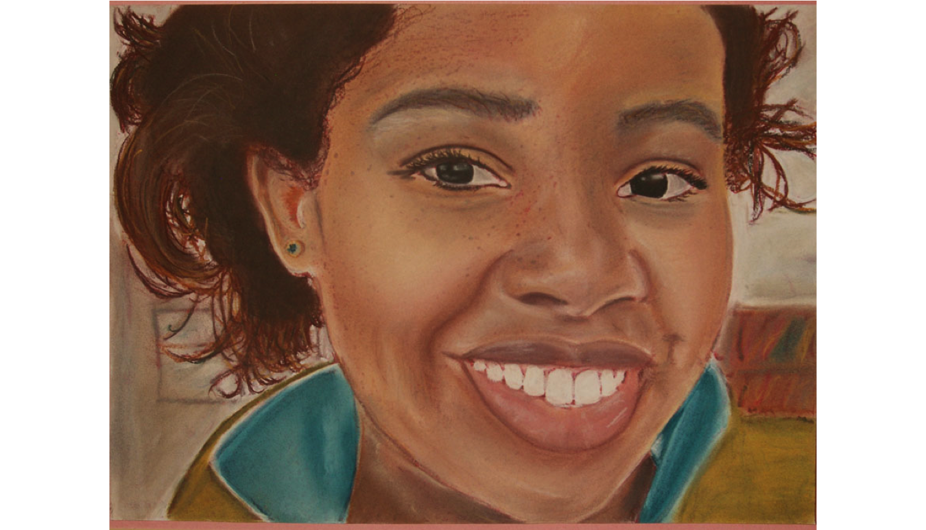 "Erin" (Chalk Pastel)