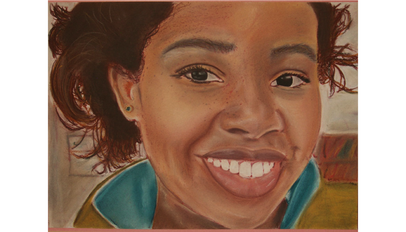 "Erin" (Chalk Pastel)