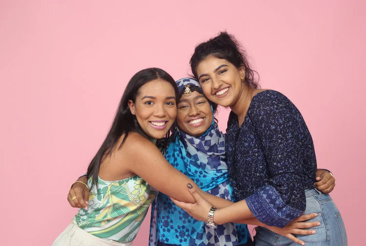 Photograph of mentees of non-profit, Embrace Her Legacy. 