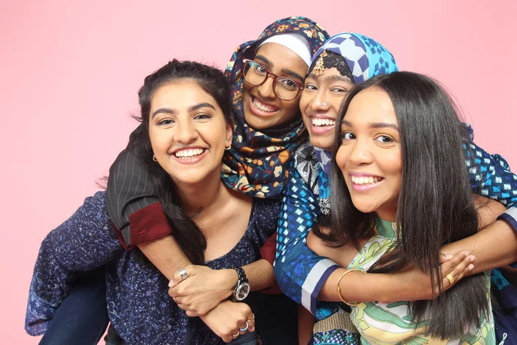 Photograph of mentees of non-profit, Embrace Her Legacy. 
