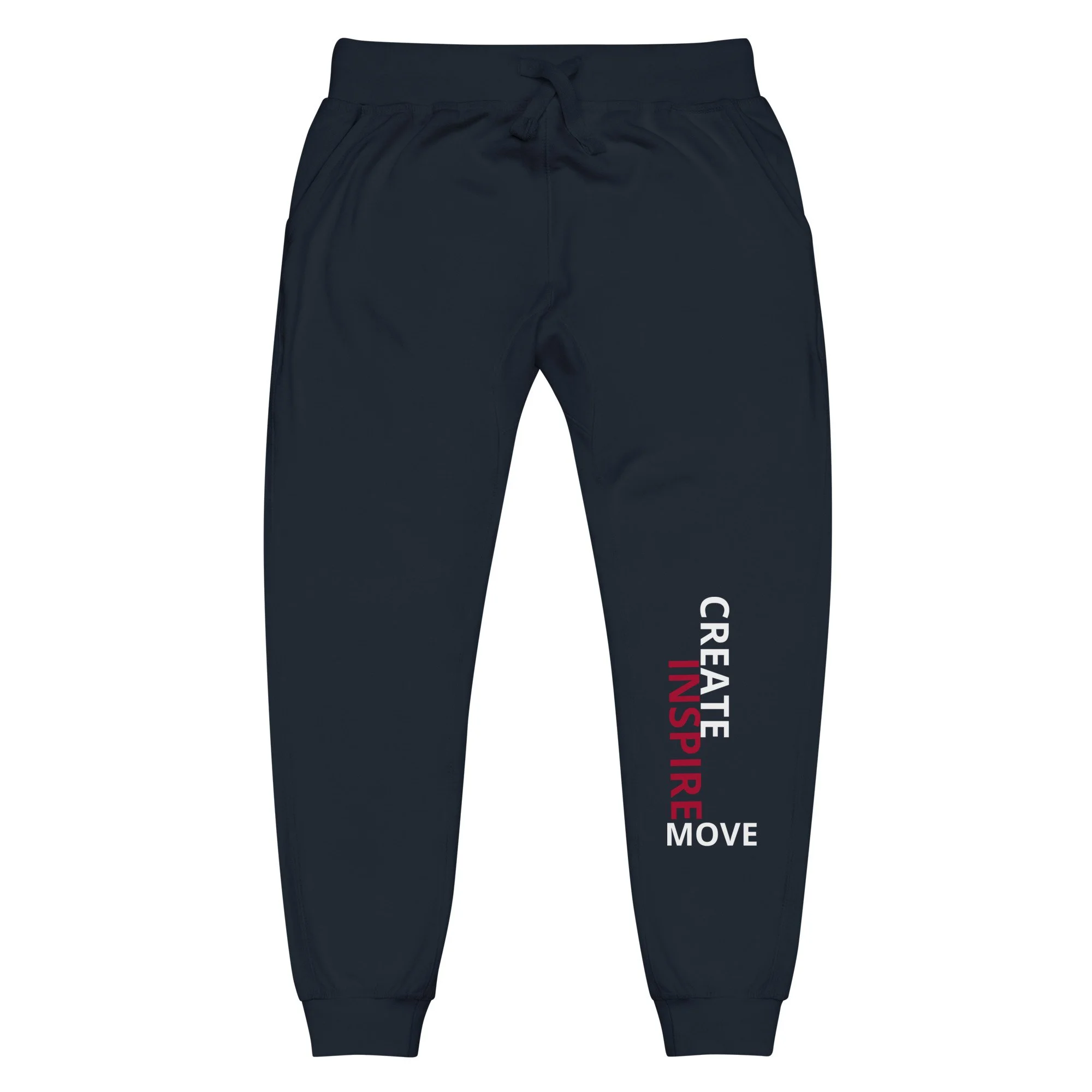 unisex-fleece-sweatpants-navy-blazer-front-68b9c40ef3d2f.jpg