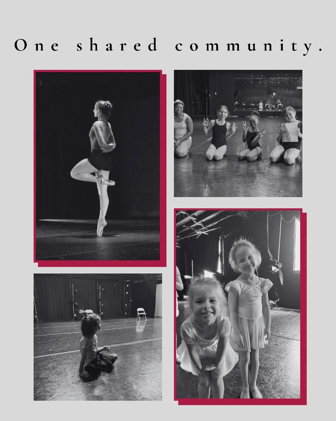 ONE SHARED COMMUNITY. ONE SHARED DANCE.

What happens when movement lives both on a screen and on a stage?

We&rsquo;re inviting our community to help create a dance.

🎥 Film a 10-30 second movement phrase (any style, any space, no dance experience 