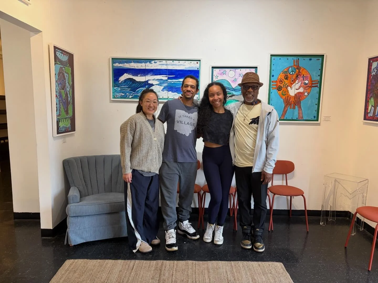 Creative energy at its finest 🔥

Jaime Kotrba, Seth Wilson, Sidra Bell, &amp; Alfred Dove at CDT &hearts;️