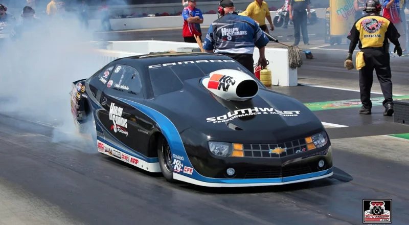 Chris McGaha announces HSRTexas Twitter contest as the NHRA tour returns to his home state of Texas