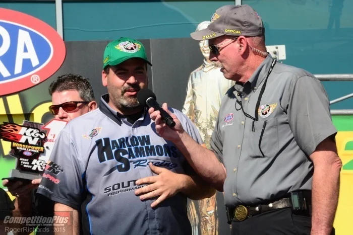 MCGAHA STANDS UP FOR THE PRO STOCK CLASS