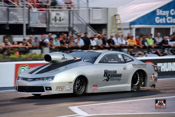 ANOTHER PROVISIONAL POLE FOR CHRIS McGAHA ON FRIDAY IN BRISTOL