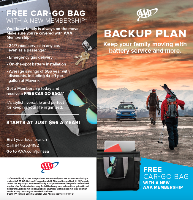 Brochure inside AAA branches