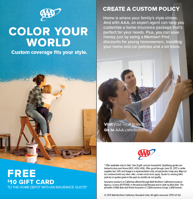 Brochure inside AAA branches