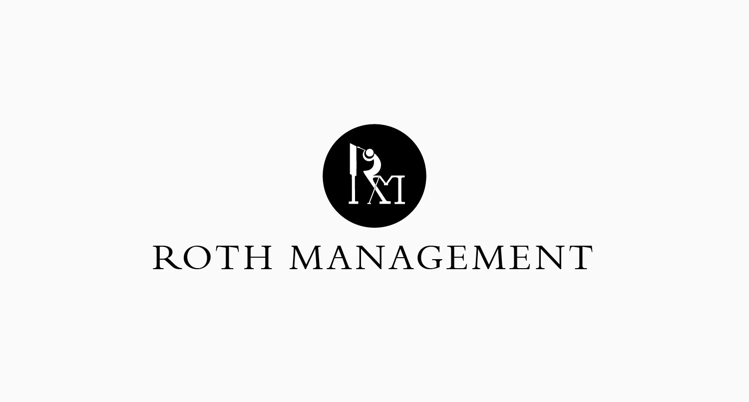  Roth Management is an artist management company in England. My design received honorable mention out of 70 designs in a competition&nbsp;to redesign the logo of their company. 