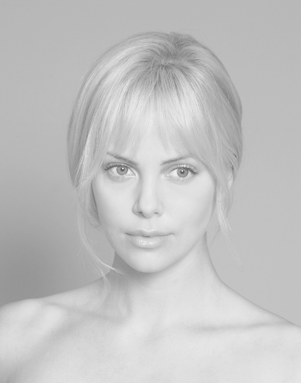 Portrait of actor Charlize Theron