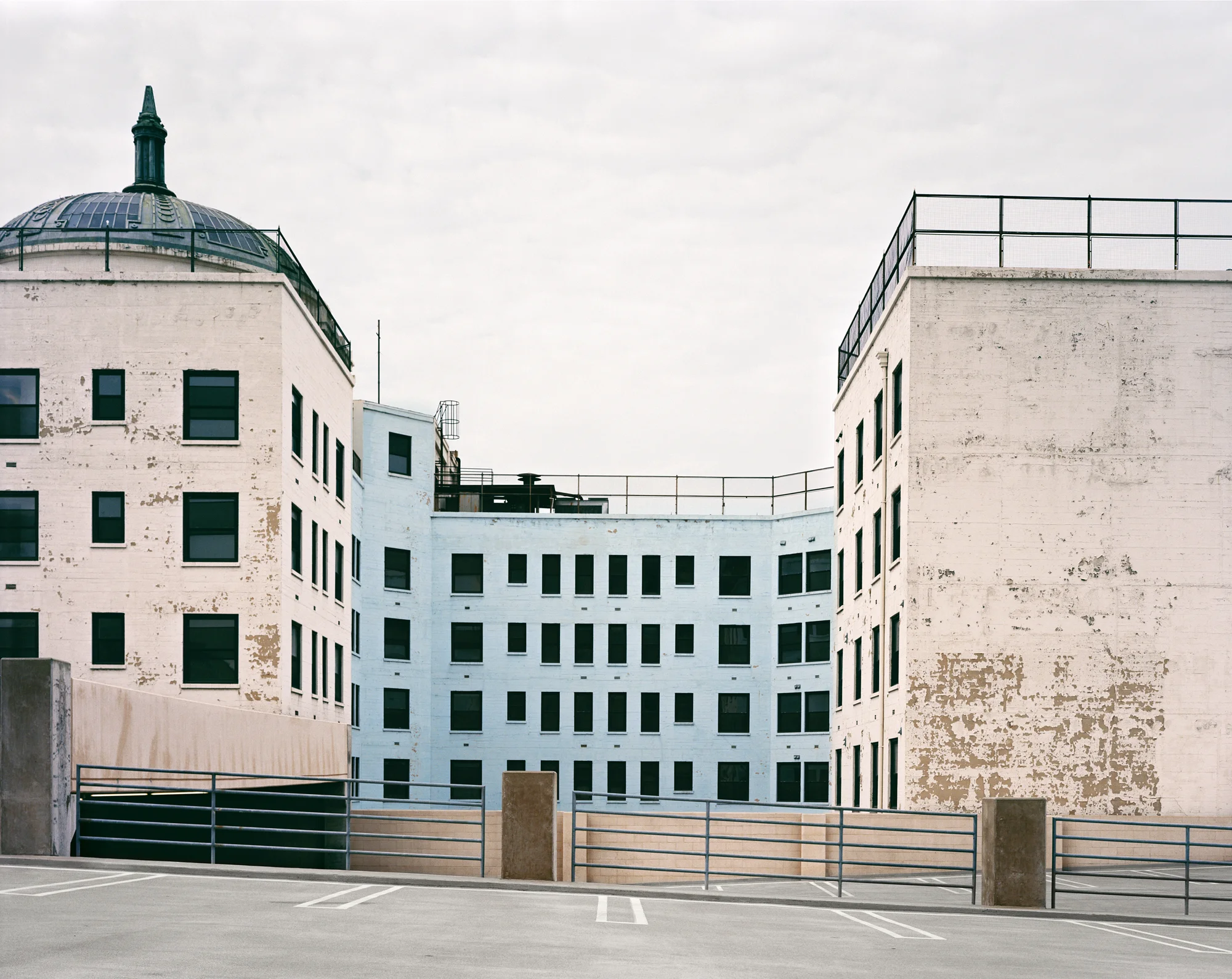 Blue Car Park