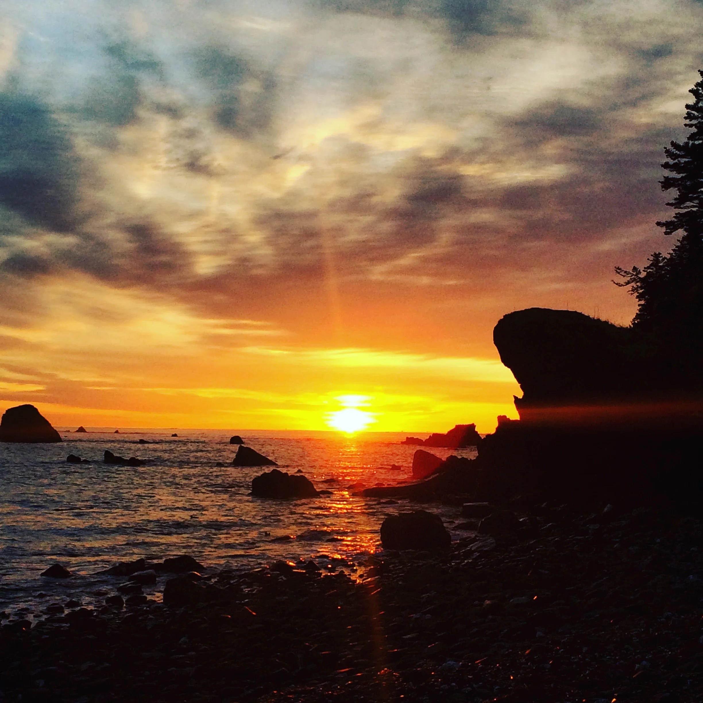 Sun still rising in Kodiak!