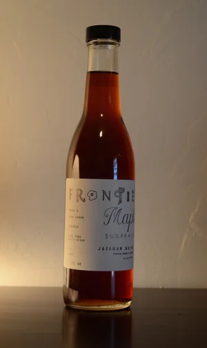 12 oz longneck woozy — Frontier Maple Sugarworks