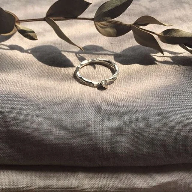 Forest and Fawn Twist Ring