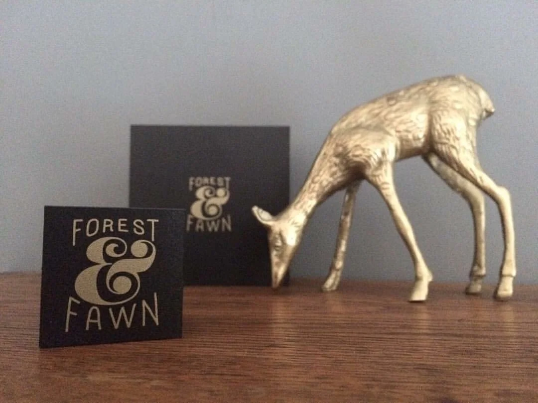 Forest and Fawn ring box