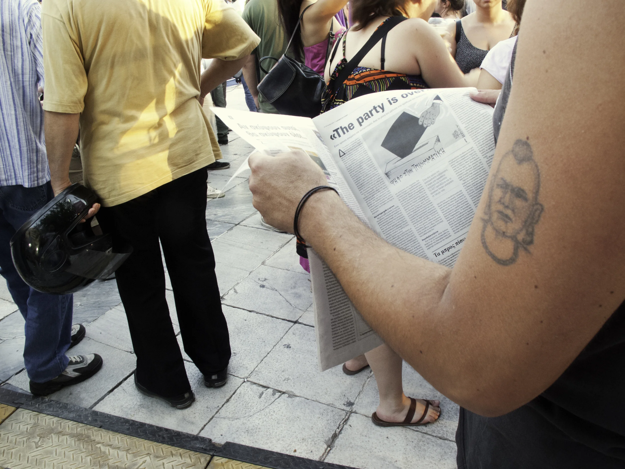 SYRIZA Rally, Syntagma, Athens (2013)