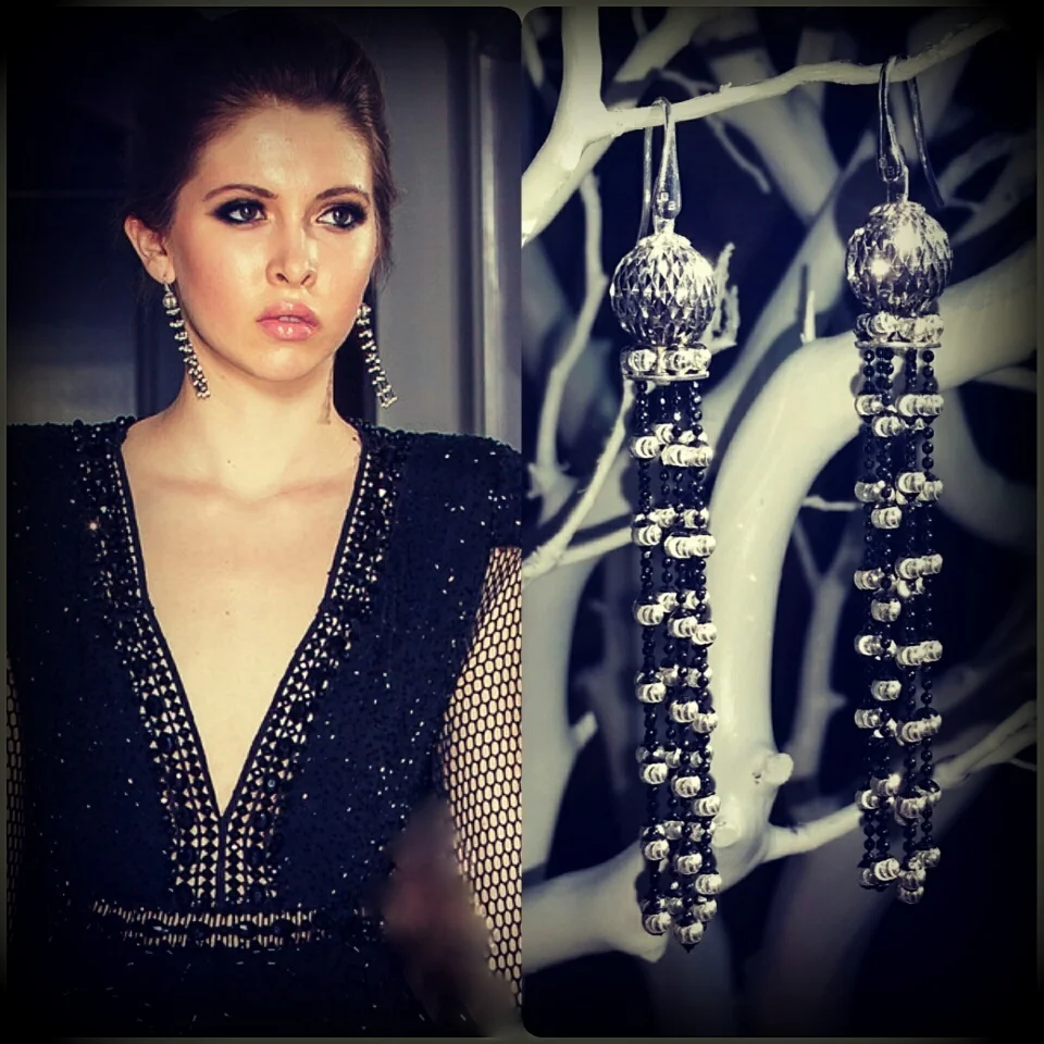 Tassel Earrings on Model.jpg