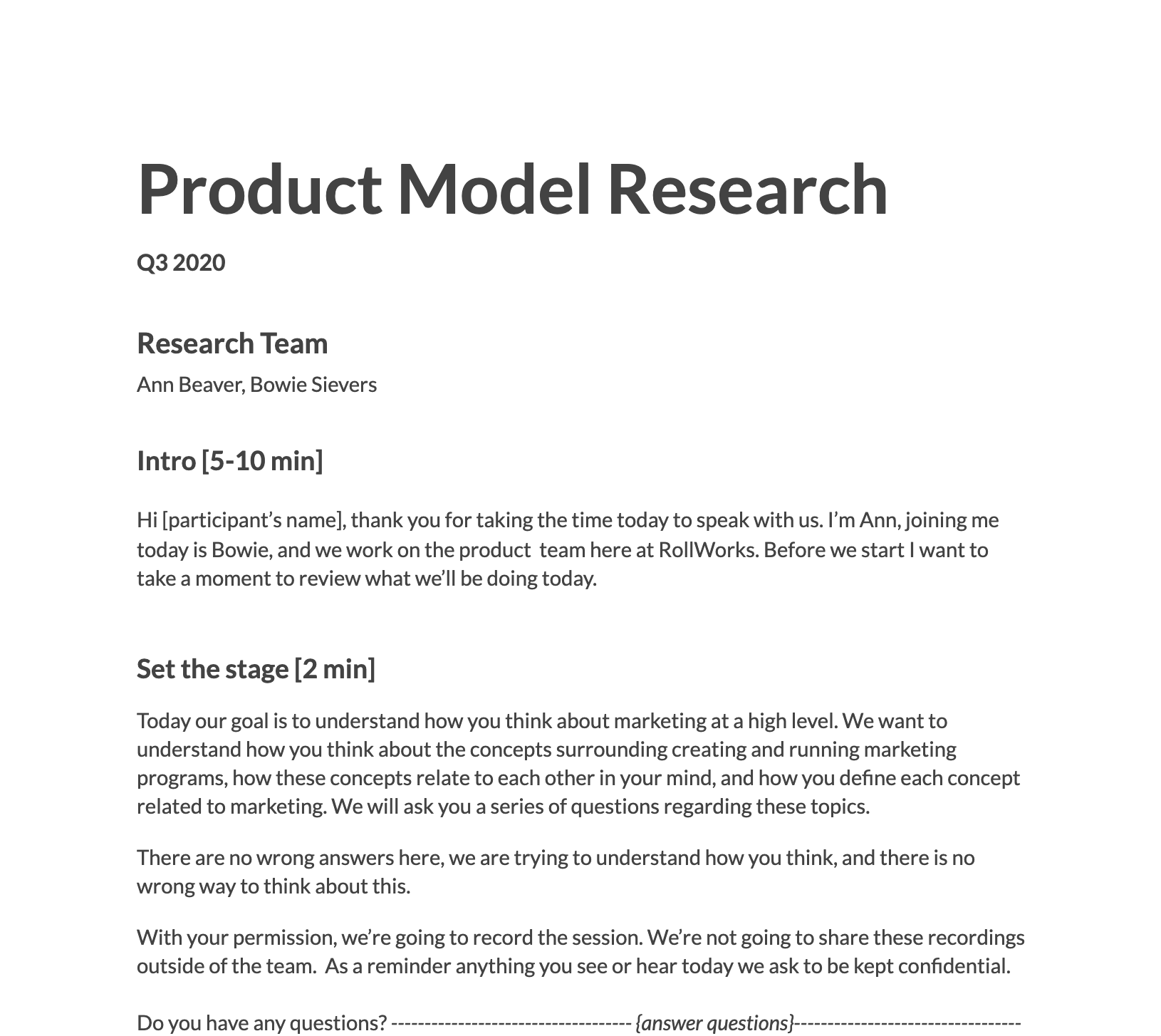 ✅Exploratory research mentioned earlier