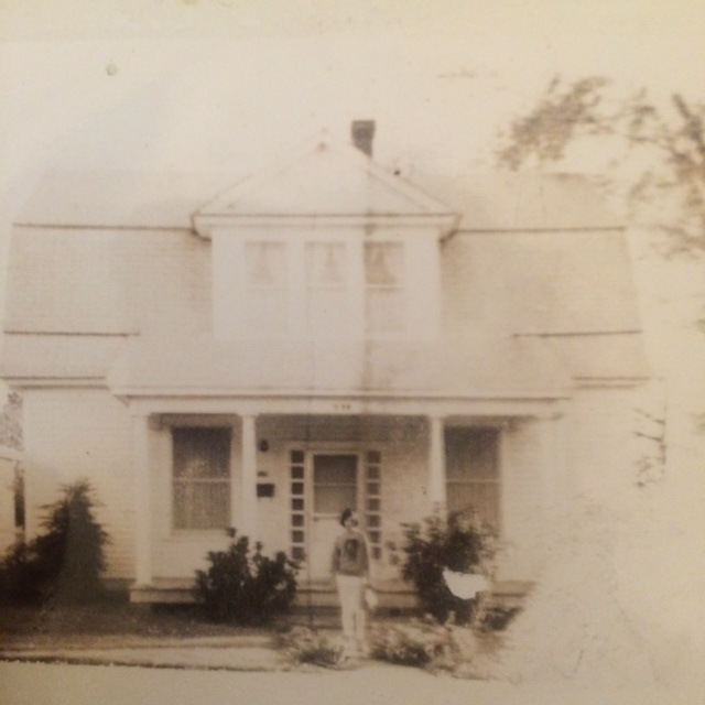 House around 1960 with the previous owner, Mary Jo Lewis.