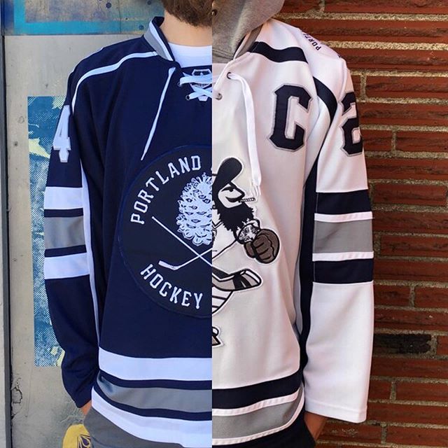 Don&rsquo;t forget! Tomorrow, Friday 11/1/19) is the last day to get your pre-orders in for custom name/number @portlandpinecones Home and Away hockey jerseys. Feel free to hit the DM with any questions you may have!
.
.
#jungletelevision #jungtelly 