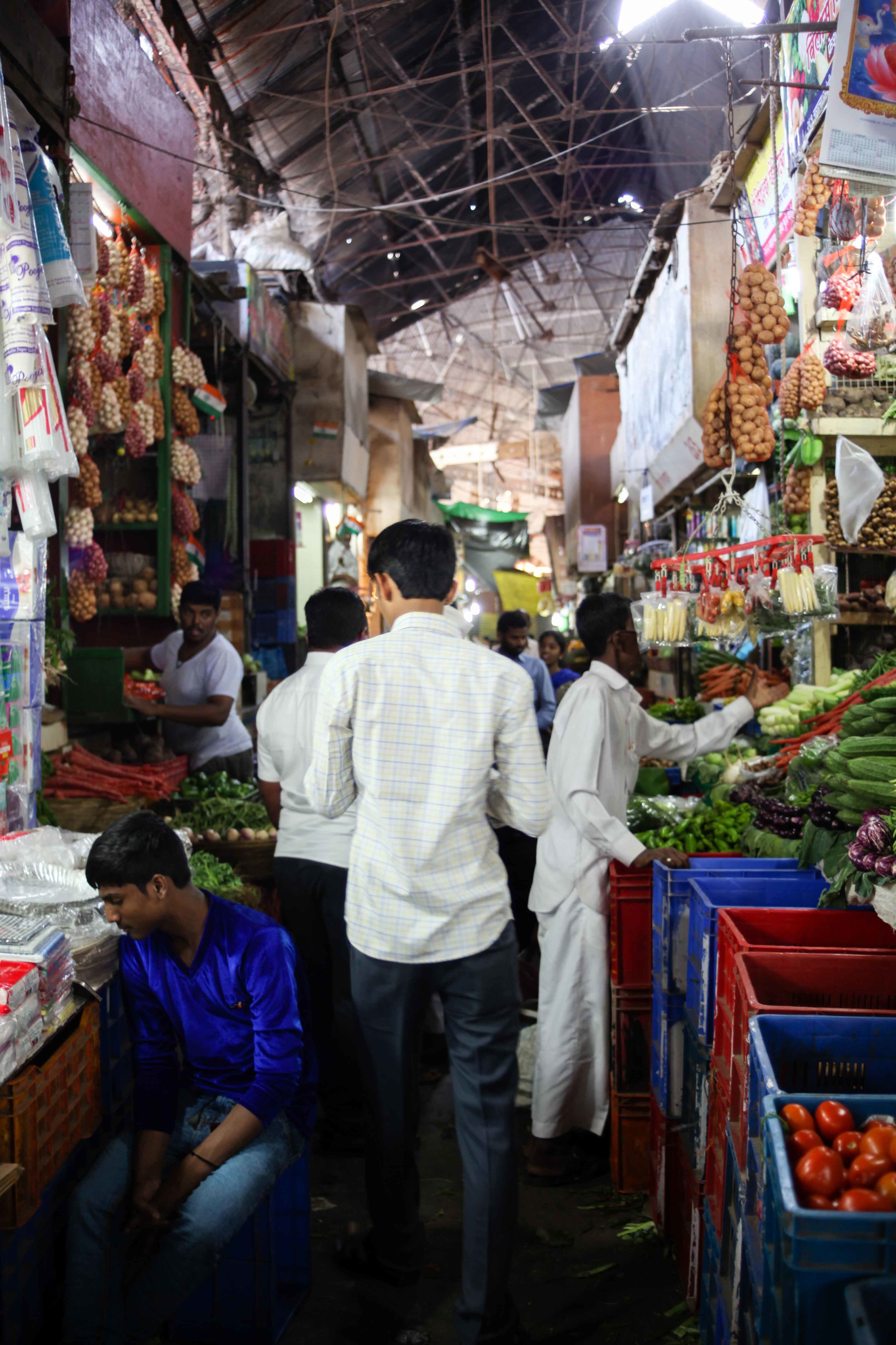 Narrow alley after narrow alley, this market has everything you need.