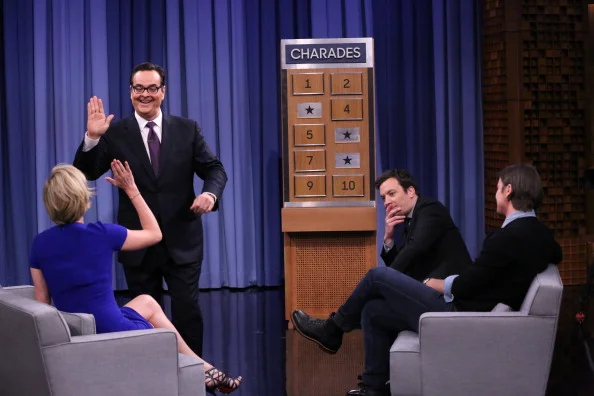 Fallon incorporates games, music, and playfulness into every interview.