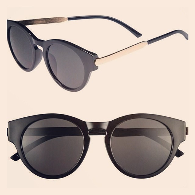 #sunglasses #sunnies #shades #shape #retro #plastic #metal #black #gold #optical #modernoptical #menswear #mensfashion #womanswear #womansfashion