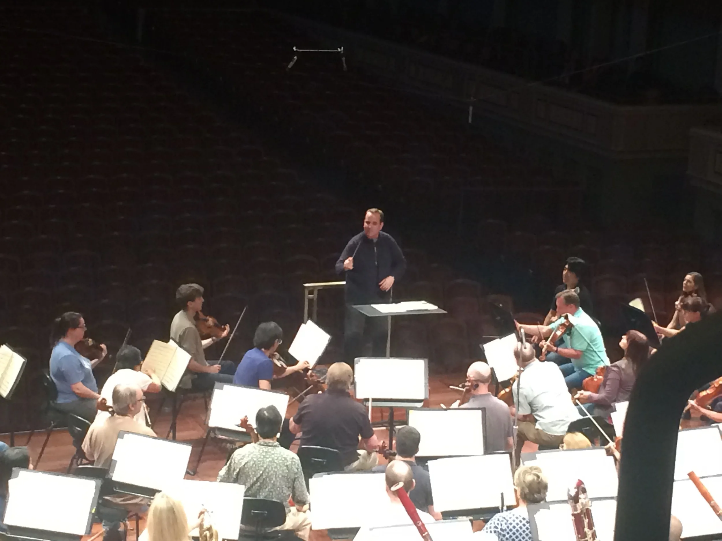  Rehearsal with the Nashville Symphony 