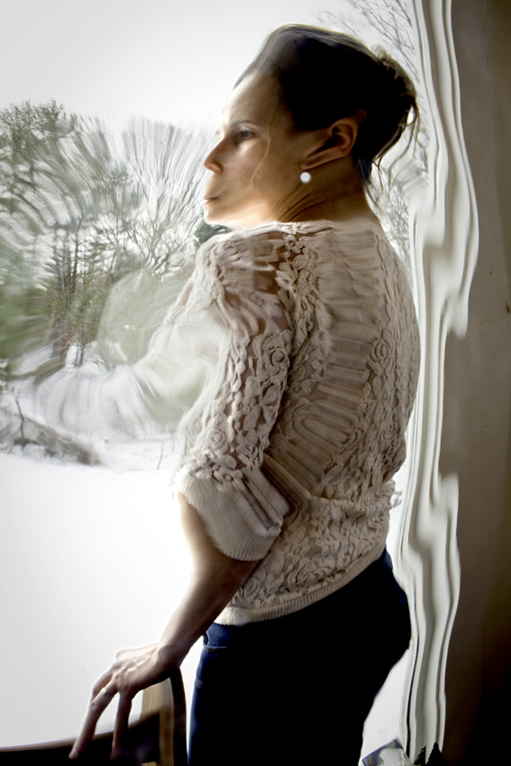    Woman in a lace top    2015,&nbsp;43" x 29",&nbsp;Pigment print       