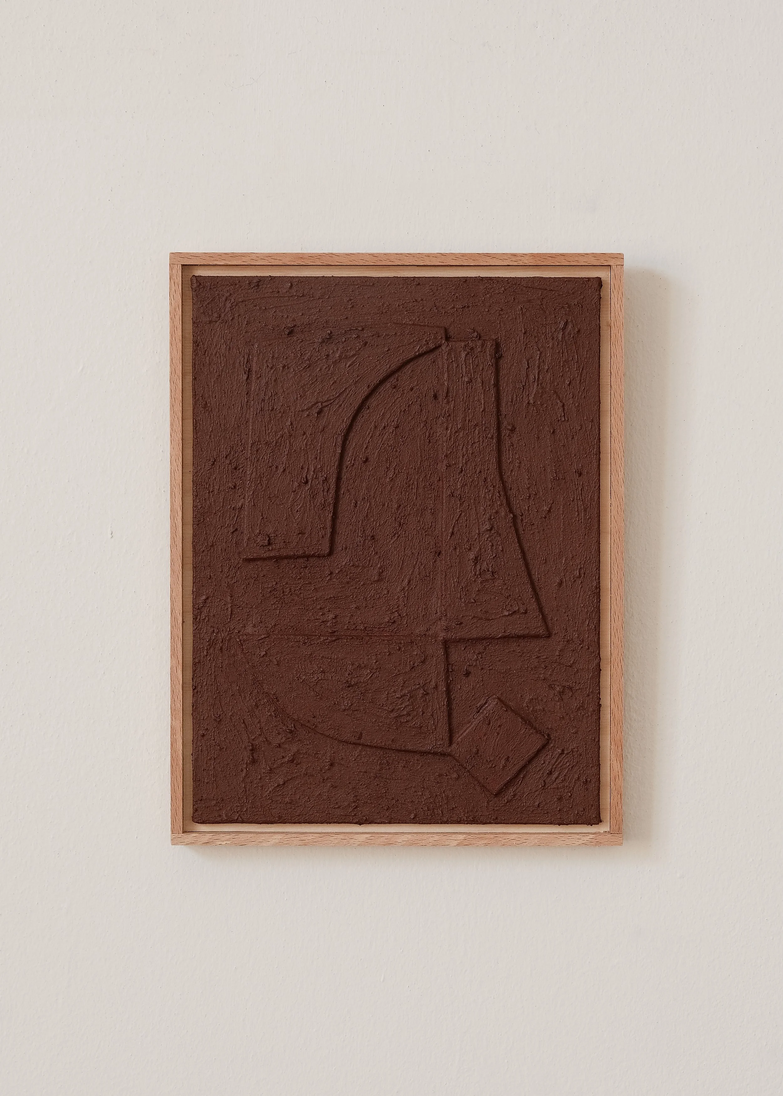 Rust red natural earth pigment painting from House of Quinn