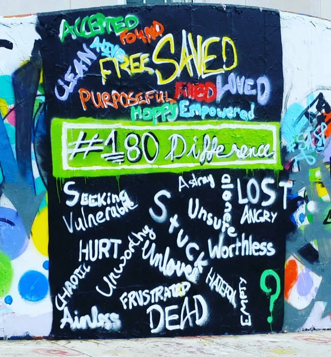 180 Difference Outreach Mural