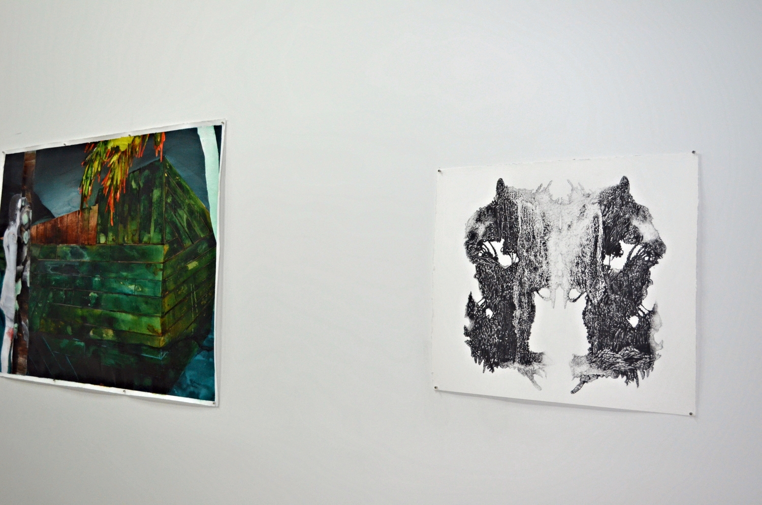 Elizabeth Glaesnner and Colette Robbins