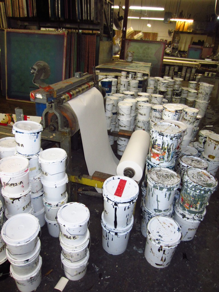 3. Paint palace- where paints are mixed and made.