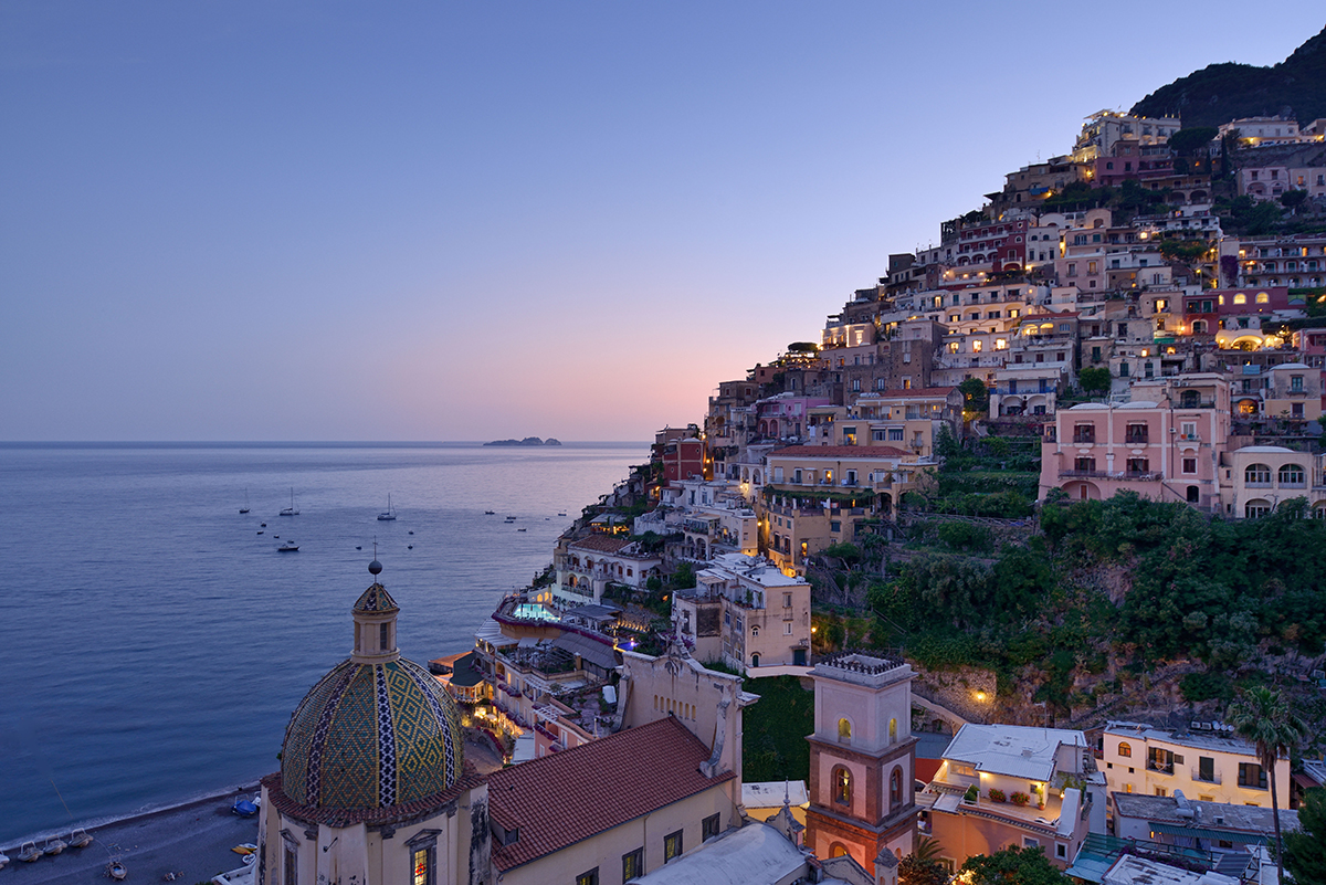 Le Sirenuse, Italy Dreamy, chic and oh-so-Italian, Le Sirenuse is set on the cliffs of Positano on the adored Amalfi Coast. Owned by the Sersale family, you are instantly made to feel at home here. In the words of American author John Steinbeck who was a guest in 1953, "Positano bites deep. It is a dream place that isn't quite real when you are there and becomes beckoningly real after you have gone."