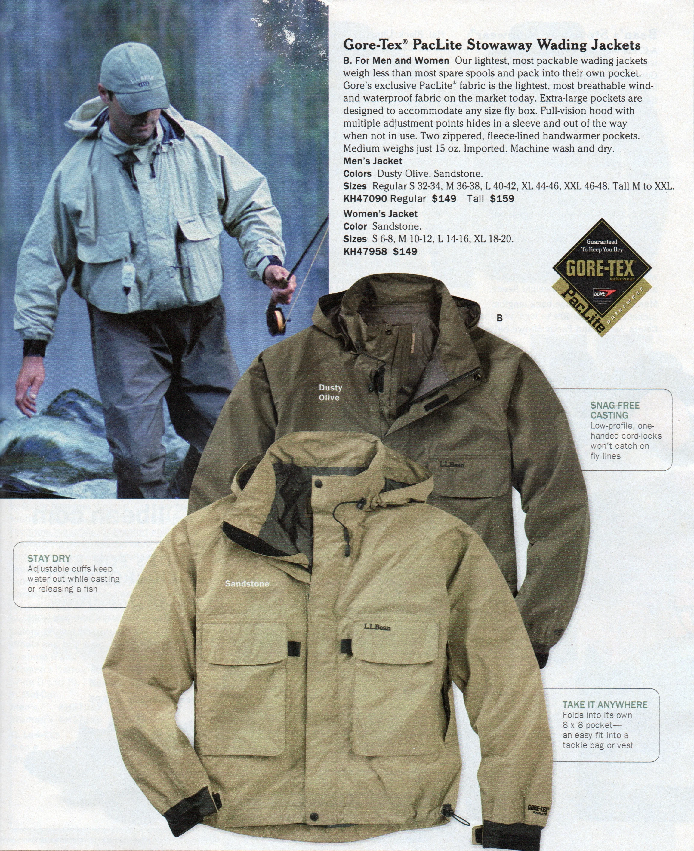 ll bean fishing jacket