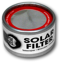 50mm Solar Filter Aluminized Mylar Shop Here