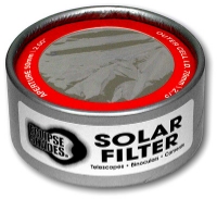 70mm Solar Filter Aluminized Myler Shop Here