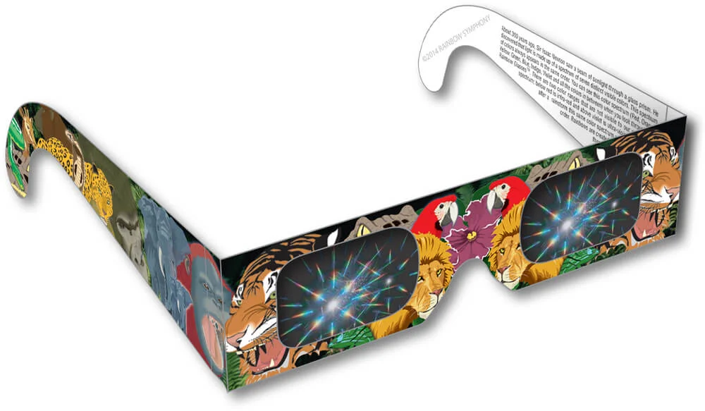 Safari Animals Rainbow Glasses    Shop &nbsp;Here