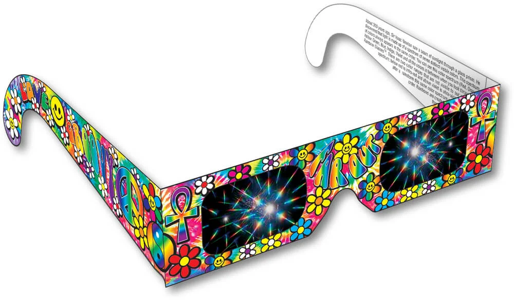 Groovy 60's Rainbow Glasses     Shop Here