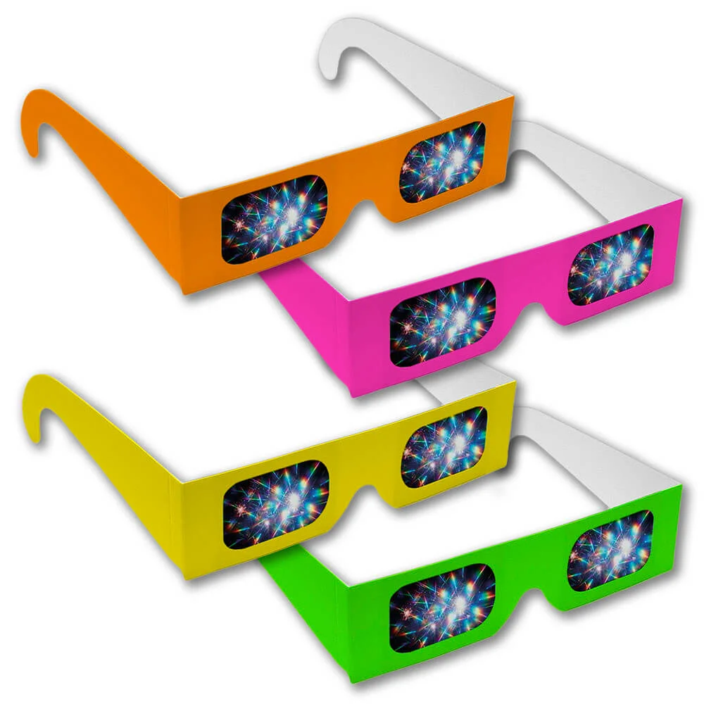 Assorted Neon Fireworks Glasses     Shop Here